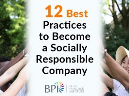 12 Best Practices to Become a Socially Responsible Company