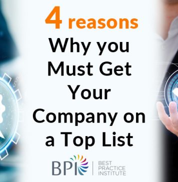 4 Reasons Why You Must Get Your Company on a Top List