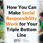 Social Responsiblity Work Triple Bottom Line