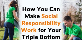 How You Can Make Social Responsibility Work for Your Triple Bottom Line