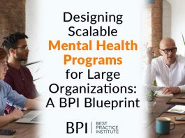 Designing Scalable Mental Health Programs for Large Organizations: A BPI Blueprint