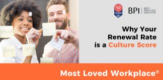 Why Your Renewal Rate Is a Culture Score culture program renewal retention