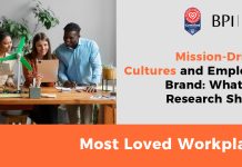 Mission-Driven Cultures and Employer Brand: What the Research Shows