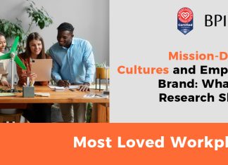 Mission-Driven Cultures and Employer Brand: What the Research Shows