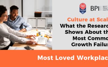 Culture at Scale: What the Research Shows About the Most Common Growth Failure