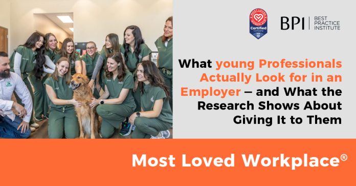 What Professionals Actually Look for in an Employer — and What the Research Shows About Giving It to Them