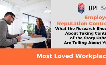 Employer Reputation Control: What the Research Shows About Taking Control of the Story Others Are Telling About You