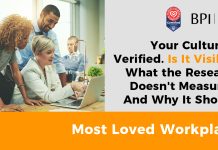 Your Culture Is Verified. Is It Visible? What the Research Doesn't Measure — And Why It Should.