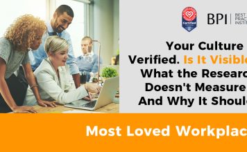Your Culture Is Verified. Is It Visible? What the Research Doesn't Measure — And Why It Should.