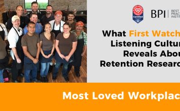 What First Watch's Listening Culture Reveals About Retention Research